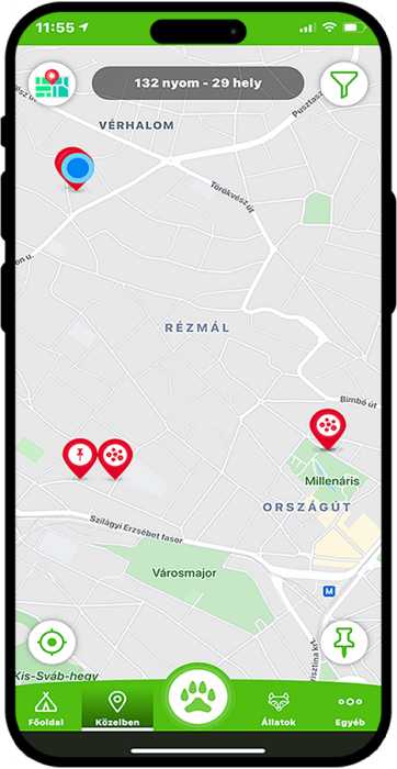 KOPÓ mobil képernyőfotó